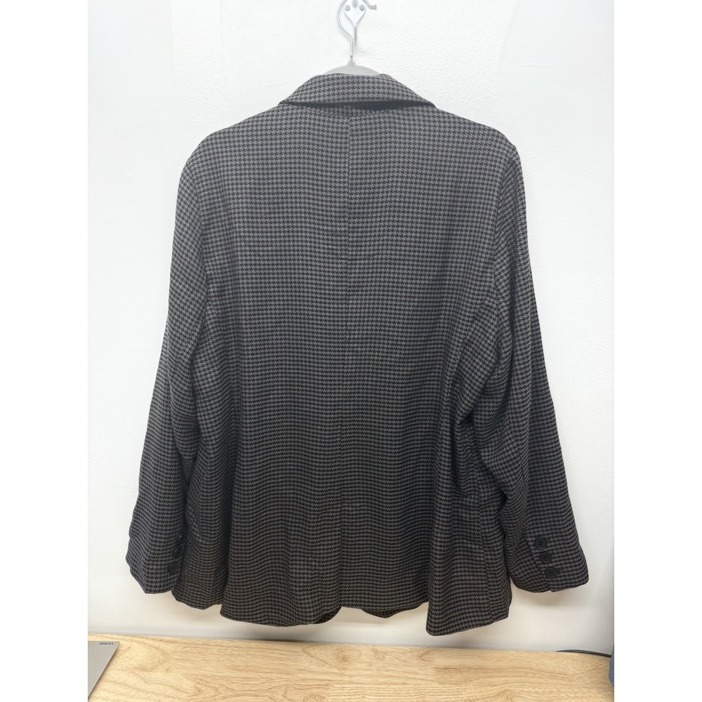 Torrid Houndstooth Tweed New Casual Blazer Women's 2X -18/20 Office Career #64 - Picture 5 of 10